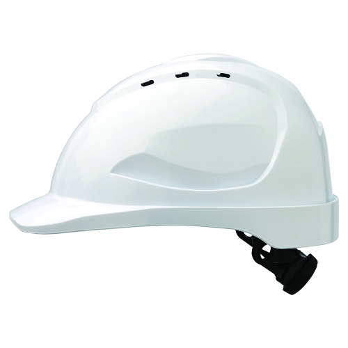 PRO HARD HAT VENTED RATCHET HARNESS - V9 WHITE